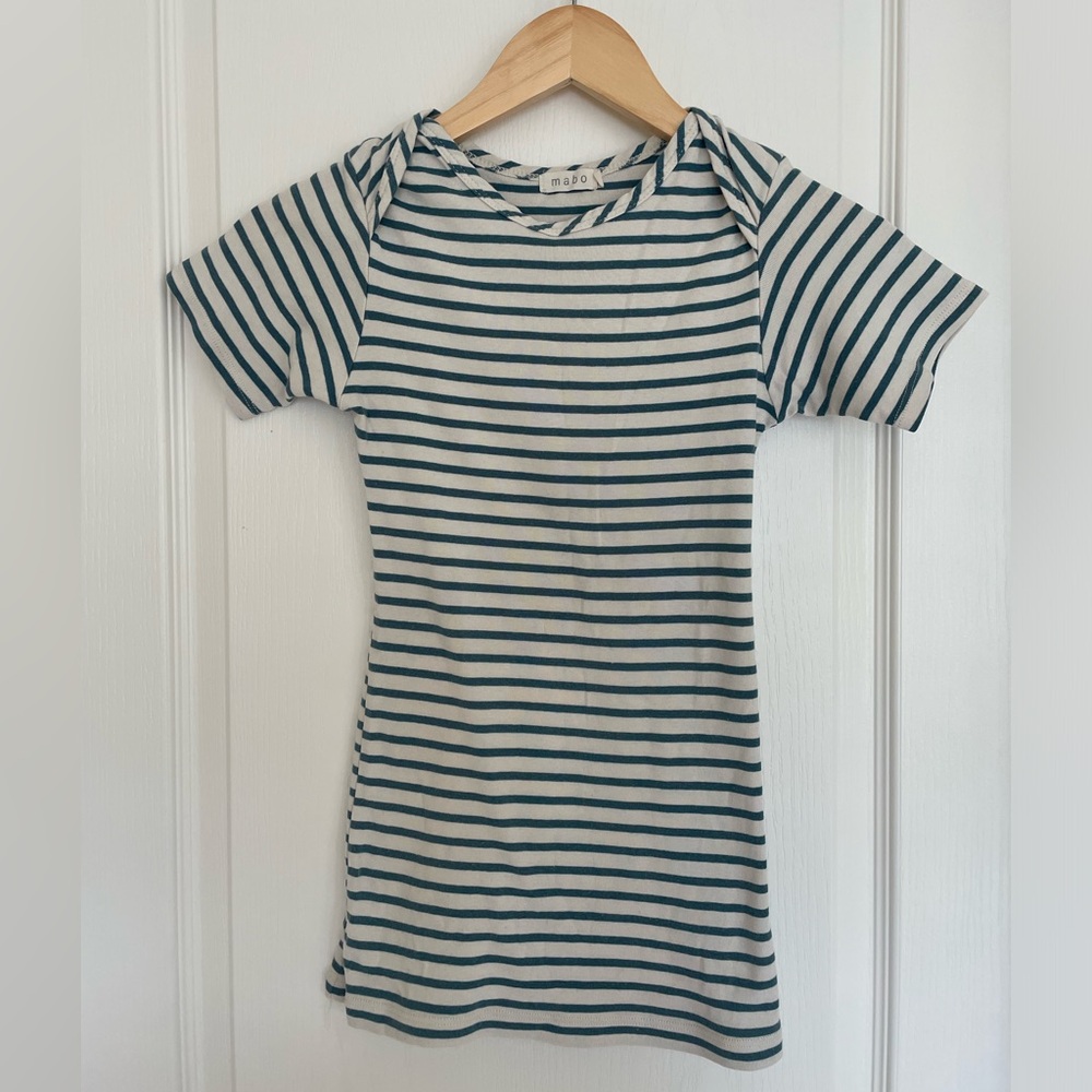 🌟SOLD🌟Kids unisex organic cotton Mabo tee 8/9